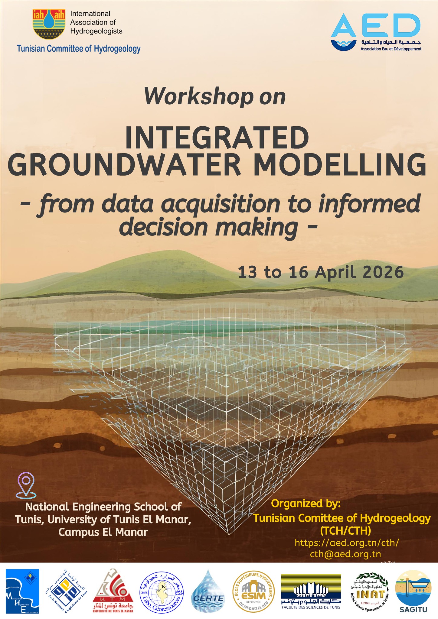 Workshop on “INTEGRATED GROUNDWATER MODELLING, 13-16 April 2026